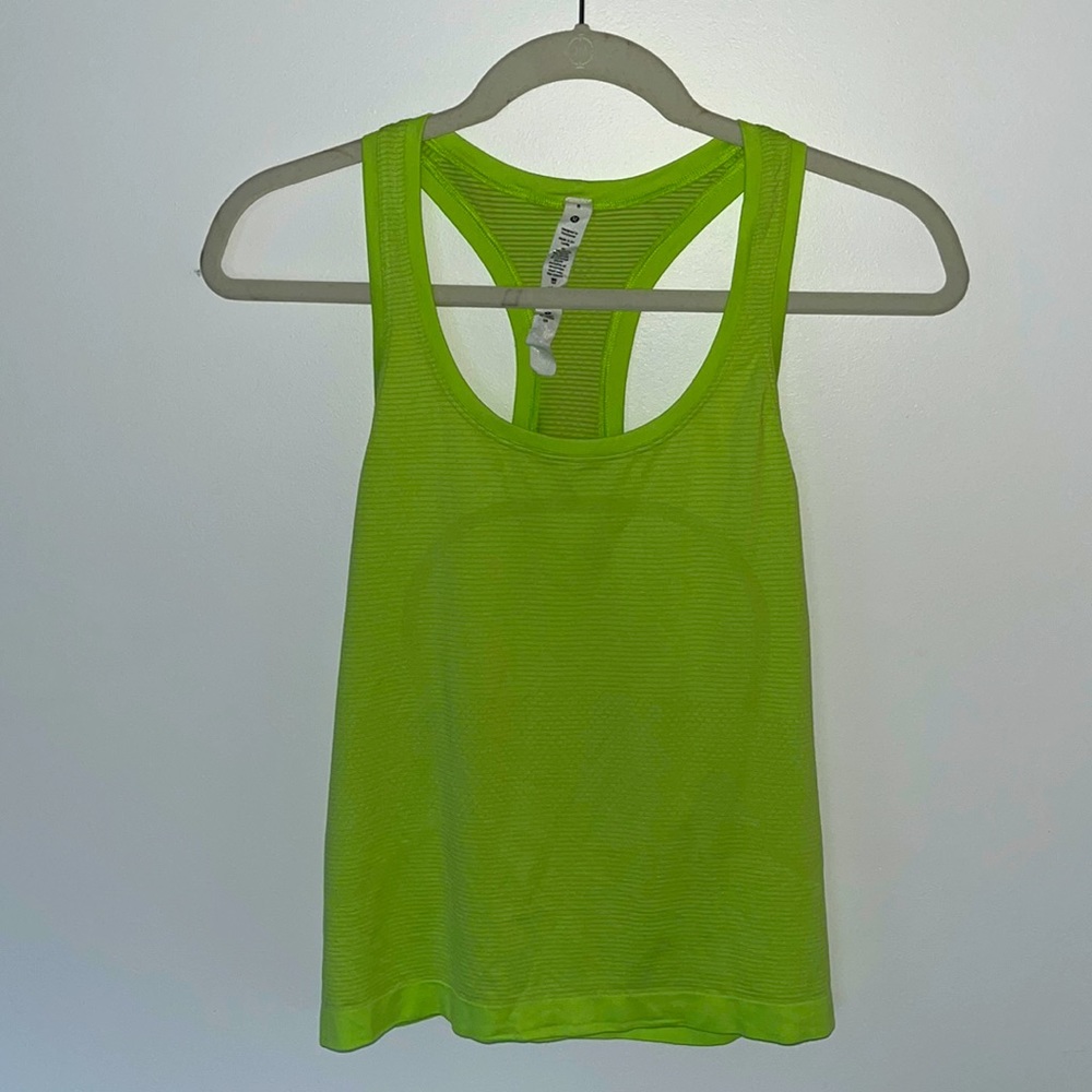 Lulu lemon top size 8 yellow
